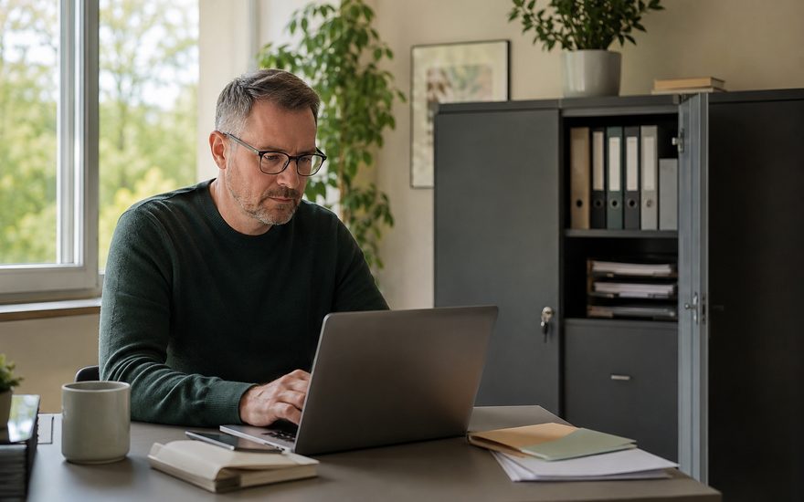 Sicheres Arbeiten am Schreibtisch